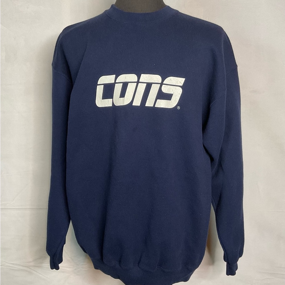 Vintage Converse Navy Size XL Crewneck Sweatshirt